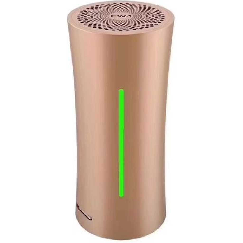EWA A115 Super Battery 105-hours Playtime Wireless Bluetooth Speaker Outdoor HIFI Stereo Subwoofer Built-in 6000mAh Rechargeable Battery Great Sound & Bass Handy with Small Bag- Multicolor
