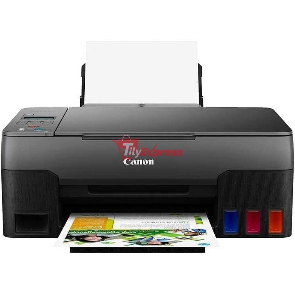 Canon PIXMA G3420 Wireless Colour 3-in-1 Refillable MegaTank Printer (Print, Scan, Copy)