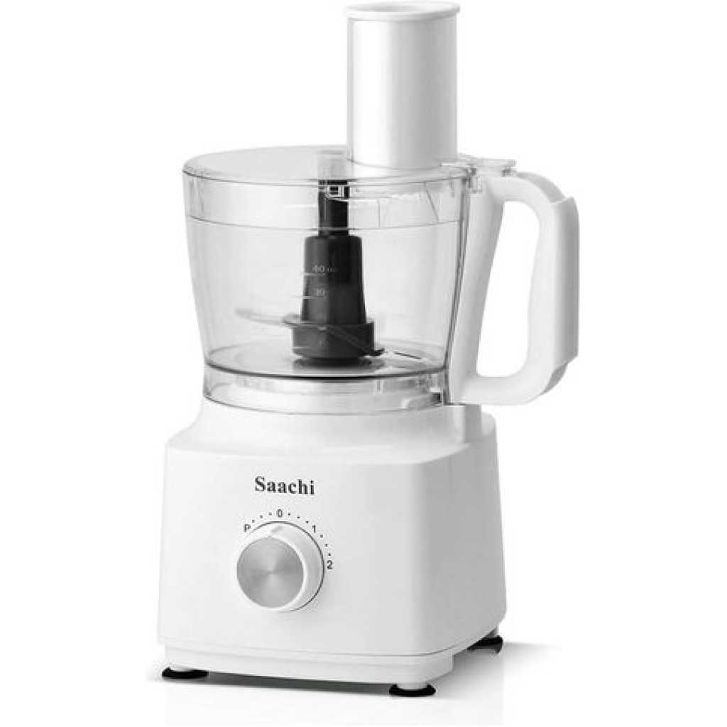 Saachi Food Processor Blender- White