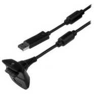 Microsoft Xbox 360 Play & Charge Kit (Charger and Battery) - Black