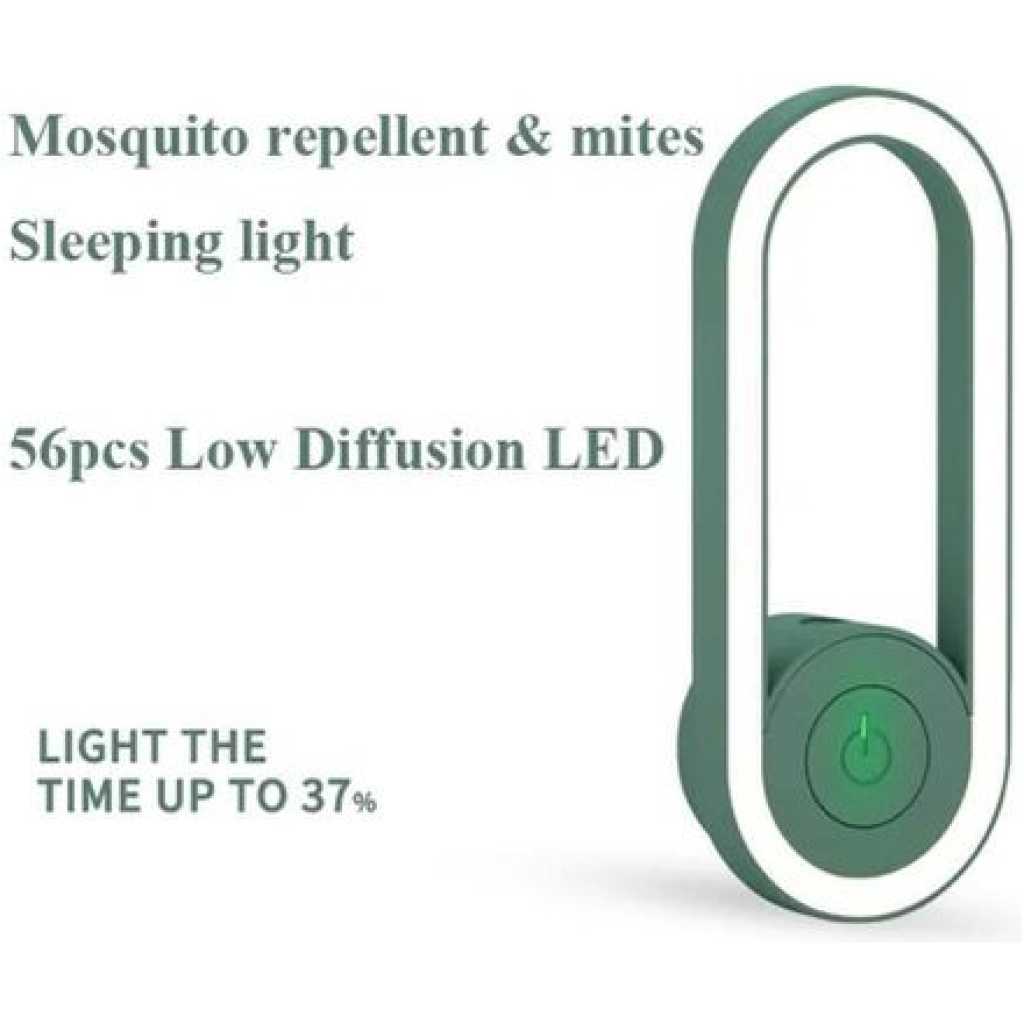 Multifunctiona Wall Plug Electronic Ultrasonic Smart Pest Repeller Mosquito Bugs Cockroach Light- Multicolor