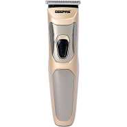 Geepas GTR56023 Rechargeable Hair Clipper Precise Beard Styler With Fine Steel Head - Pack of 1, Small, Gold