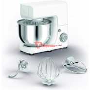 MOULINEX Masterchef 4.8 Litre Kitchen Machine, Stand Mixer, Dough Mixer - Silver/White, Stainless Steel/Plastic, QA150127