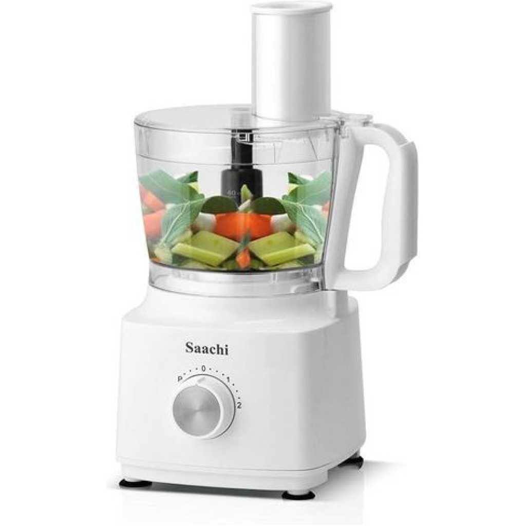 Saachi Food Processor Blender- White