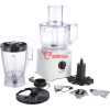 Moulinex Food Processor, Easy Force 800 Watts, 6 Attachments, +25 different functions, 1.8 Liter and 2.4Liter Bowl capacity, FP247127