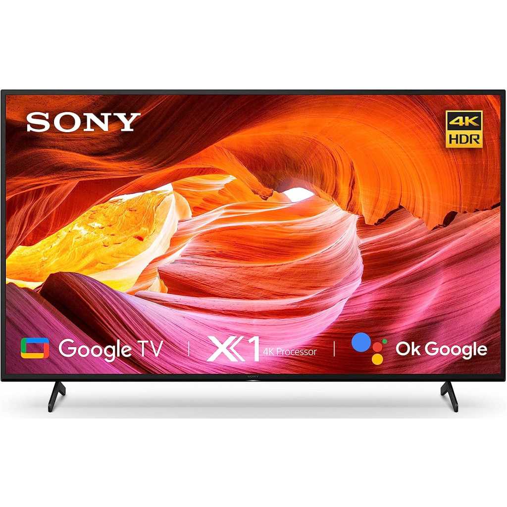 Sony 55-Inch 4K UHD Smart Android Google TV X75K – Black