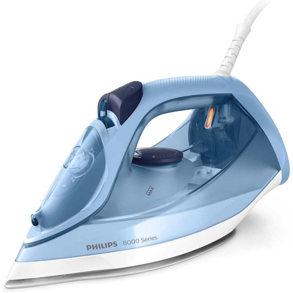 PHILIPS 6000 Series Steam Iron DST6001/26, Light Blue