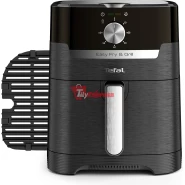 Tefal 4.2 Litre Easy Fry Classic 2-in-1 Air Fryer and Grill; 8 Programs, EY501827, 1400 W - Black