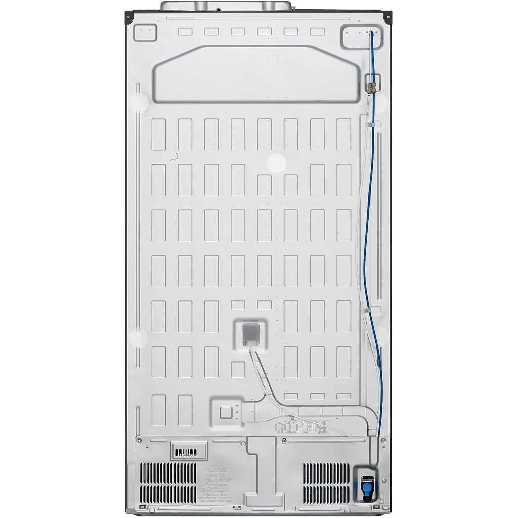 LG 674 L Frost-Free Inverter Linear Compressor Wi-Fi Side-By-Side Refrigerator, Knock Twice, See Inside (GC-X257CSES, Noble Steel, Door Cooling+, Hygiene Fresh+, Water and Ice Dispenser with UV Nano