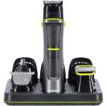 Geepas GTR56026 14 in1 Grooming Kit, Hair Trimmer, Electric Shaver - Magnetic Suction Charging Mode| 60 Minutes Working | Lithium Battery| Indicator Life| Ideal for Short & Long Hair