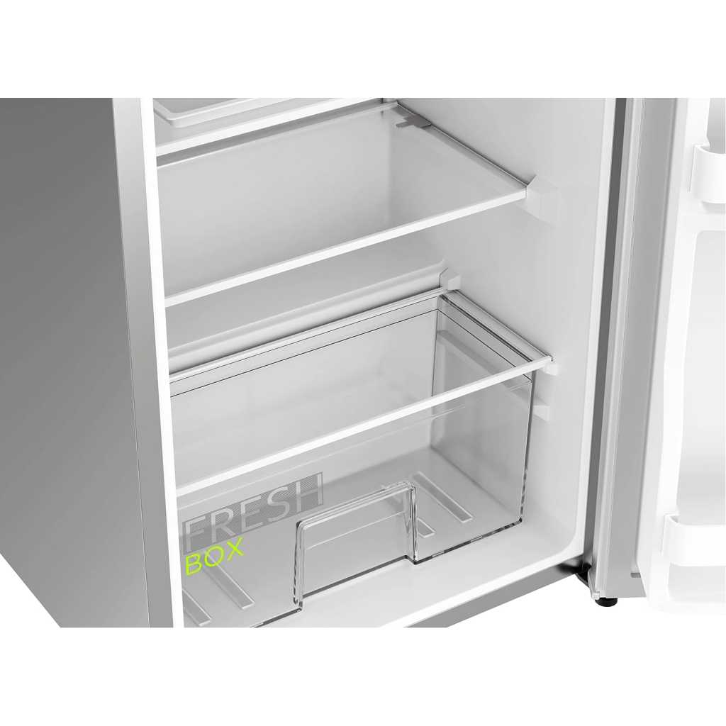 Midea 120-Litre Fridge MDRD133FGE; (Net 85L), Single Door Refrigerator with Separate Chiller Compartment 2L Bottle Holder, Adjustable Legs, Mini Fridge for Kitchen, Bedroom, Office & Bar