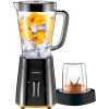 Kenwood Blender 500W Smoothie Blender/Smoothie Maker 1.5L With Multi Mill (Grinder/Chopper), Ice Crush Function BLP15.150BK Black