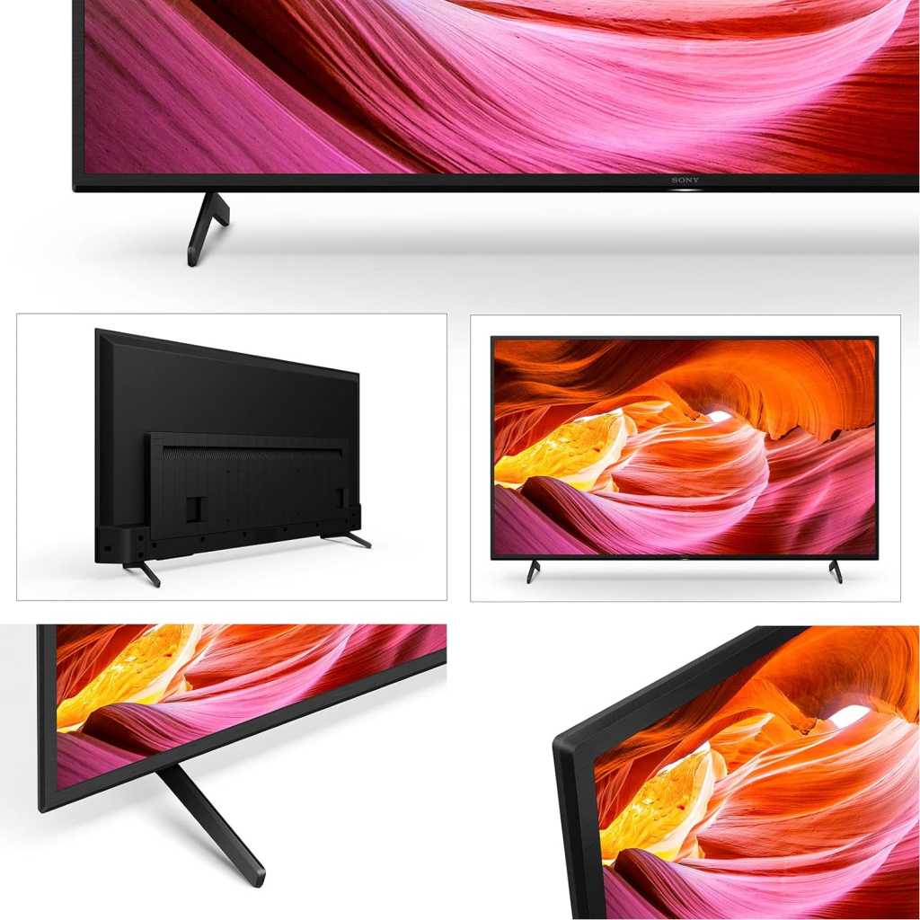Sony 65-Inch 4K UHD Smart Android Google TV X75K – Black