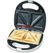 Kenwood 2-in-1 Sandwich Maker & Grill with 2 Sets of Non Stick Multifunctional Plates for Grilling and Toasted Sandwiches SMP01.A0WH White