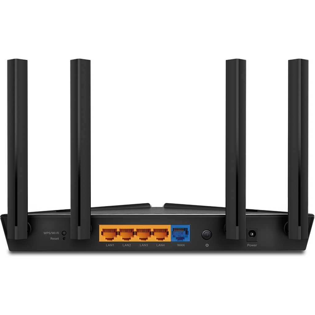 TP-Link Archer AX1500 WiFi 6 Dual-Band Wireless Router, Next-Gen 1.5 Gbps Speeds - Black