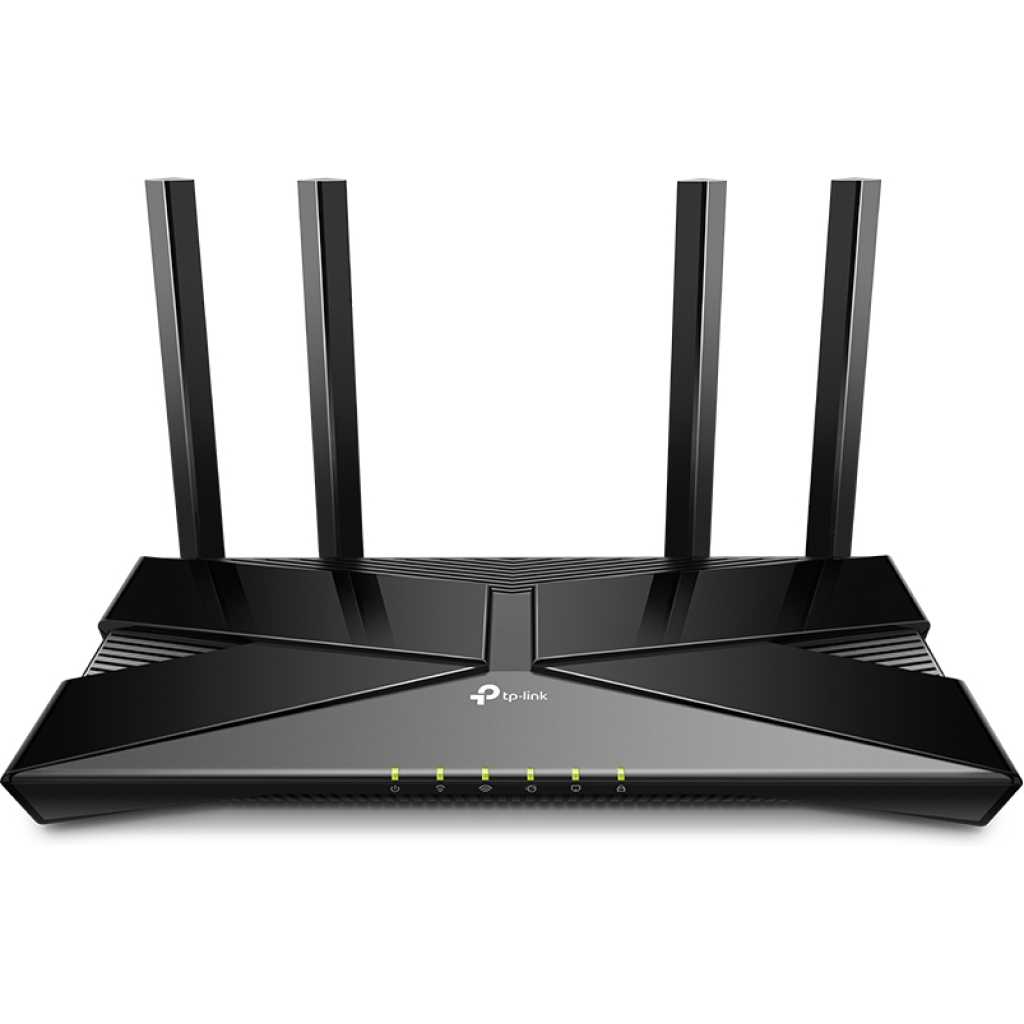 TP-Link Archer AX1500 WiFi 6 Dual-Band Wireless Router, Next-Gen 1.5 Gbps Speeds - Black