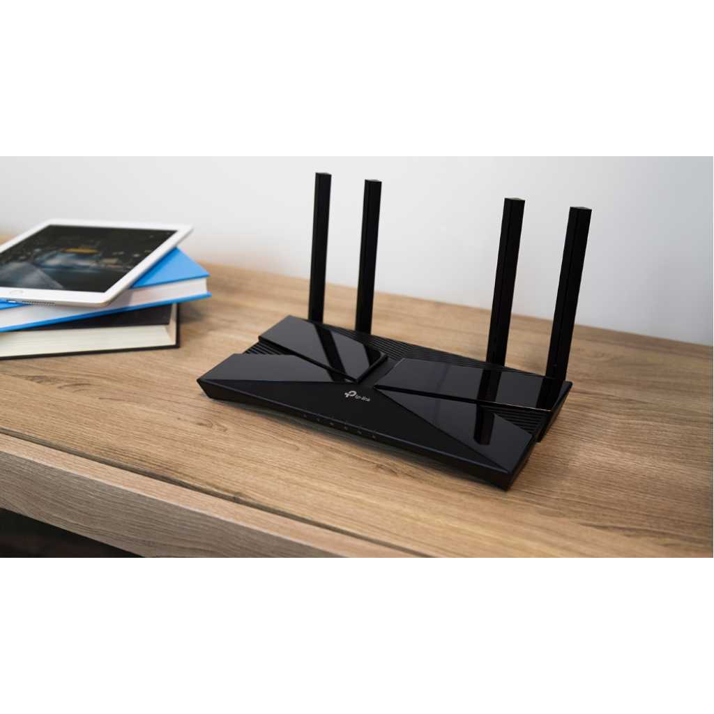 TP-Link Archer AX1500 WiFi 6 Dual-Band Wireless Router, Next-Gen 1.5 Gbps Speeds - Black