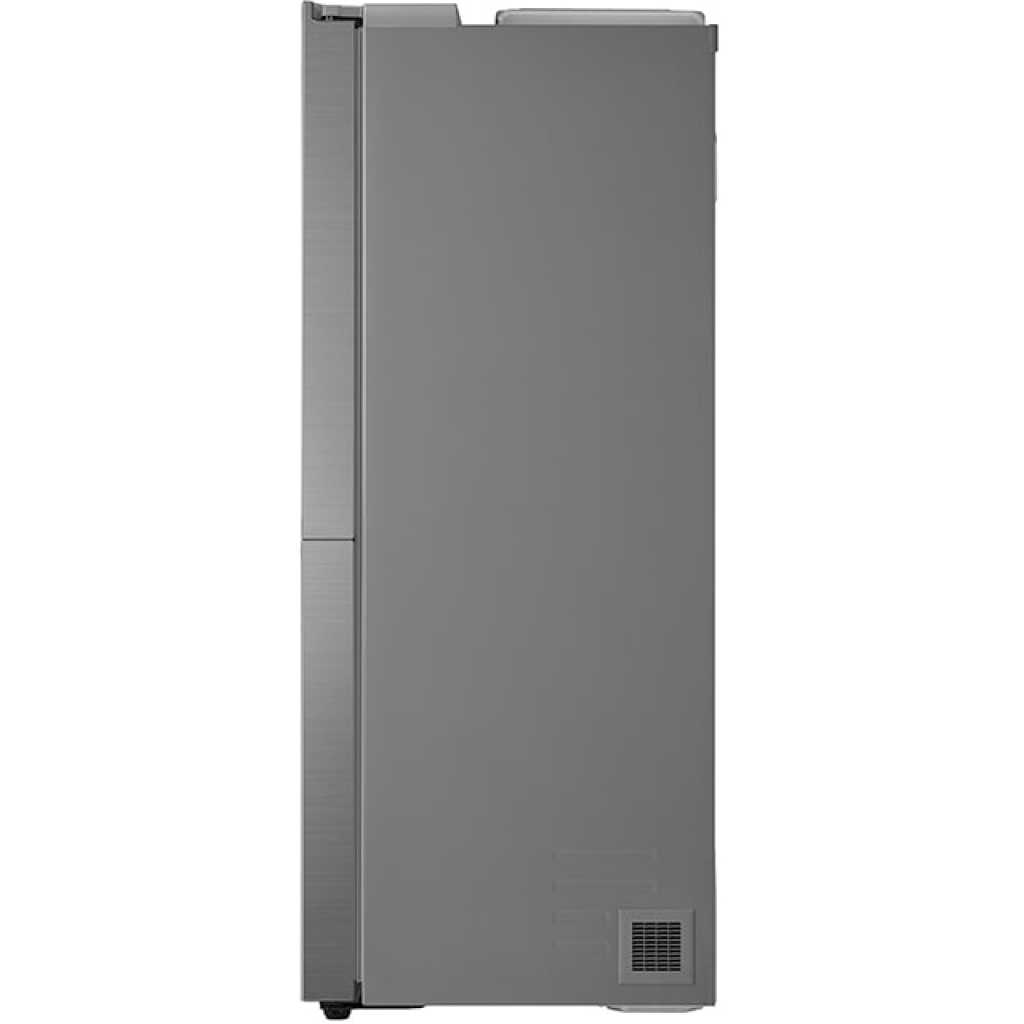 LG 634-Litres GC-L257JLXL Fridge; 634(L) | Side by Side Refrigerator | Smart Inverter Compressor | Multi Air Flow | Smart Diagnosis™, Frost Free