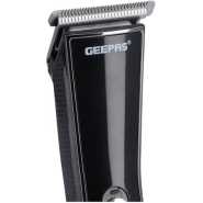 Geepas GTR56024 Rechargeable Hair & Beard Trimmer - Cordless Trimmer - Men's Beard and Stubble Trimmer - Long Working Time | Charging Indicators | Hair Clipper & Beard Stubble Trimmer Kit