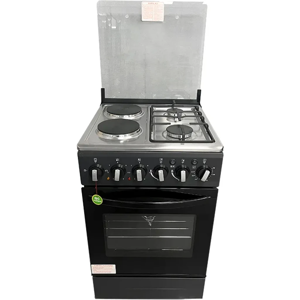 Style 2 Gas 2 Electric Cooker With Dual Oven 50X50cm