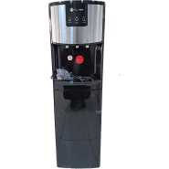 KLASS Water Dispenser KL-3TBLS; Hot & Cold 2-tap Bottom Loading With Child Safety Lock – Black
