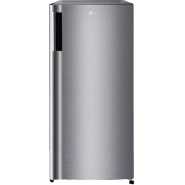 LG Fridge 190 Litres, Single Door Refrigerator - Inox