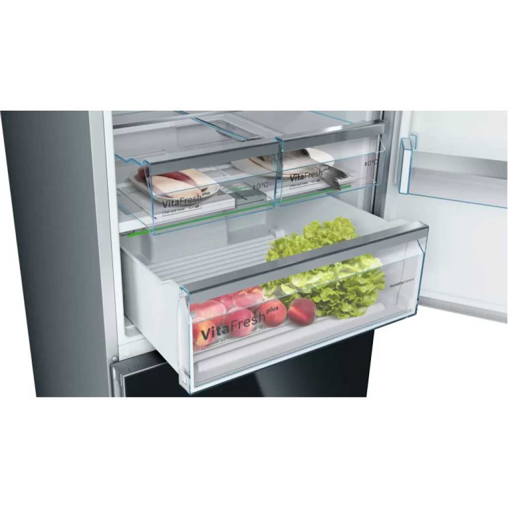 Bosch 560 Litre Fridge KGN56LB305; Freestanding 2-Door Bottom Freezer Frost Free Refrigerator