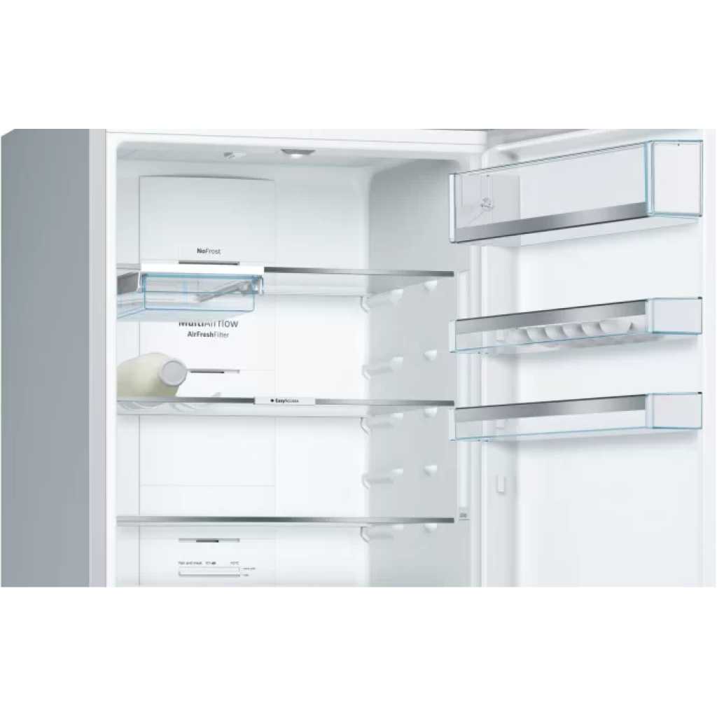 Bosch 560 Litre Fridge KGN56LB305; Freestanding 2-Door Bottom Freezer Frost Free Refrigerator