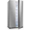 Hisense 560 - Litres Fridge, RC-56WS4S2 Side By Side Door Frost Free Refrigerator - Silver