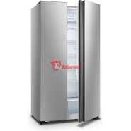 Hisense 560 - Litres Fridge, RC-56WS4S2 Side By Side Door Frost Free Refrigerator - Silver