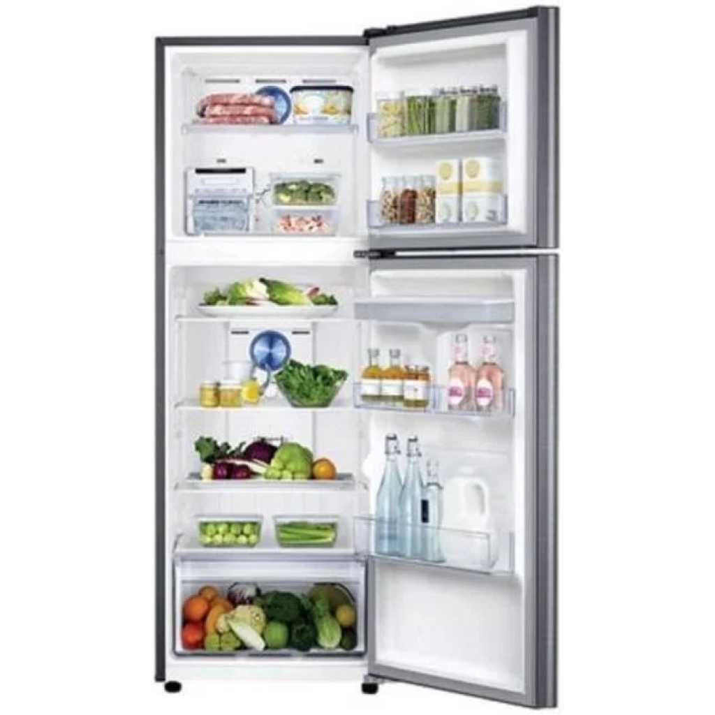 Samsung 490-Litres Fridge RT49K5052SL; Twin Cooling Double Door Refrigerator - Silver