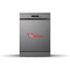 Hisense Dishwasher Free Standing 13 Place Setting With 8 Programs – HS622E90G - Grey