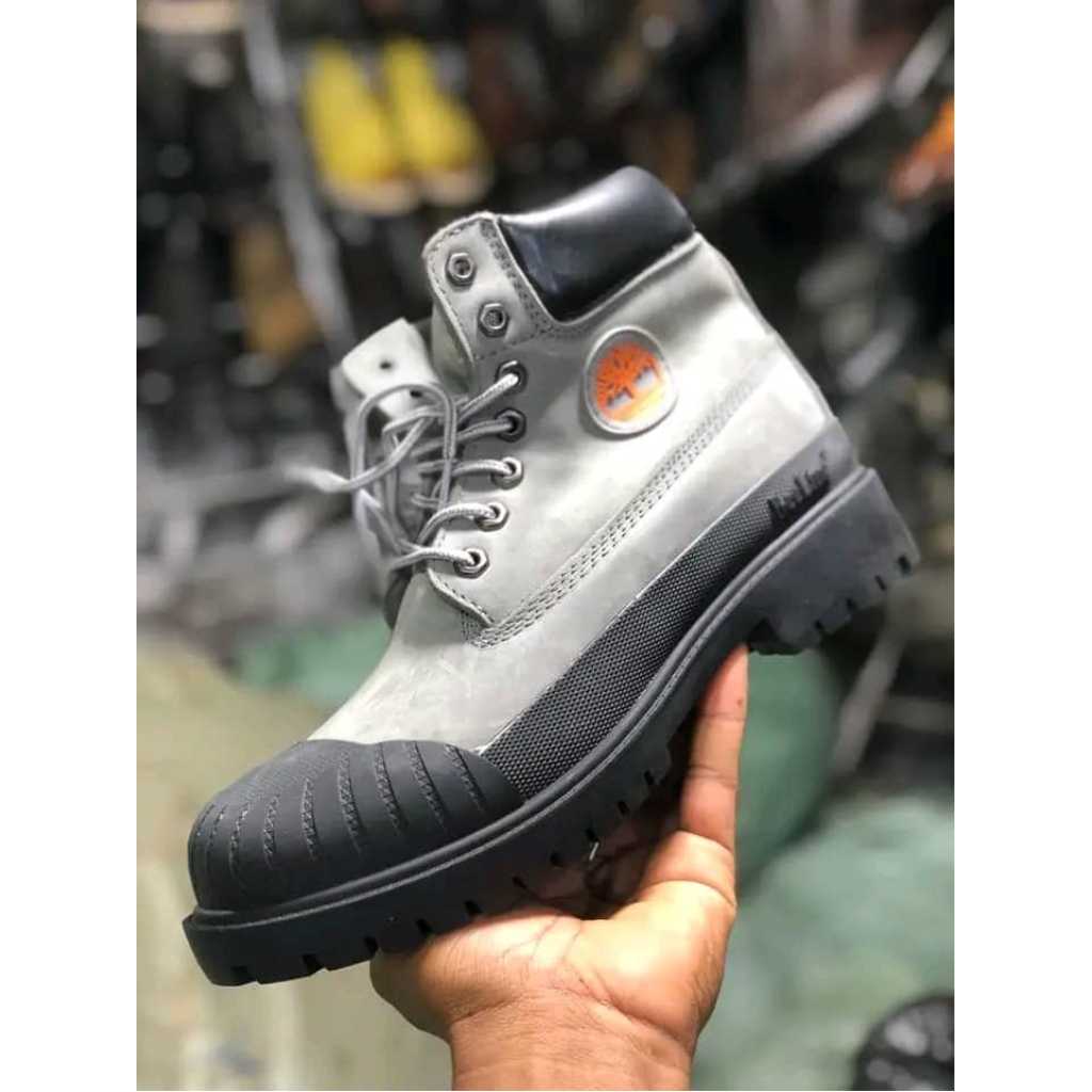 Timberland Men s Lace up Boots Shoes Grey Black TilyExpress Uganda