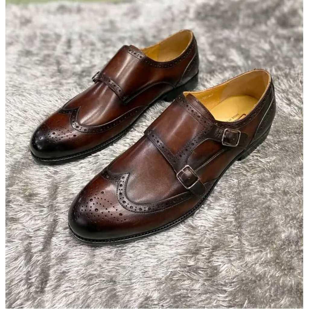 Men's Designer Formal Gentle Shoes - Brown