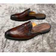 Clarks Men's Open-End Designer Trendy Shoes - Brown