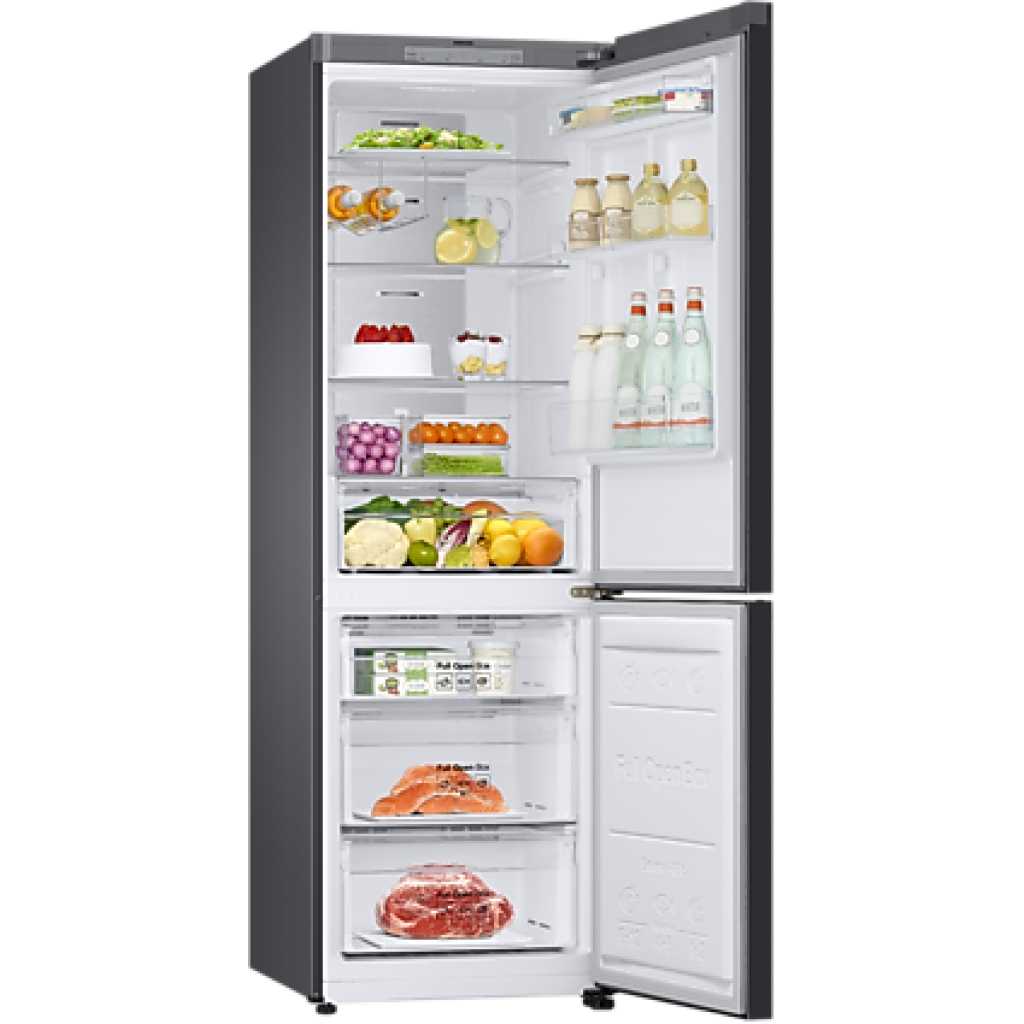 Samsung 339-Litre Fridge RB33T307058; Bespoke 2-Door Bottom Freezer Refrigerator, Pink & White