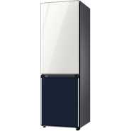 Samsung 339-Litre Fridge RB33T307029; Bespoke 2-Door Bottom Freezer Refrigerator, Navy