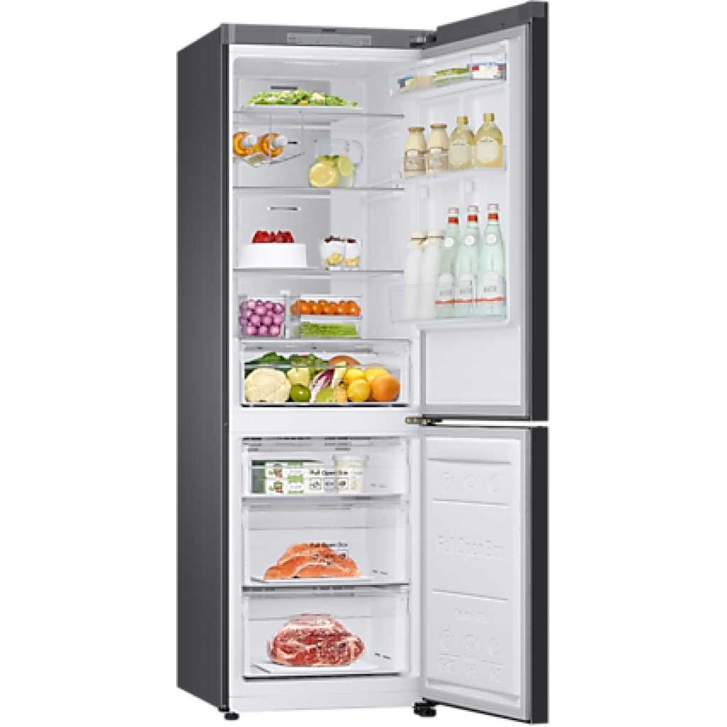 Samsung 339-Litre Fridge RB33T307029; Bespoke 2-Door Bottom Freezer Refrigerator, Navy