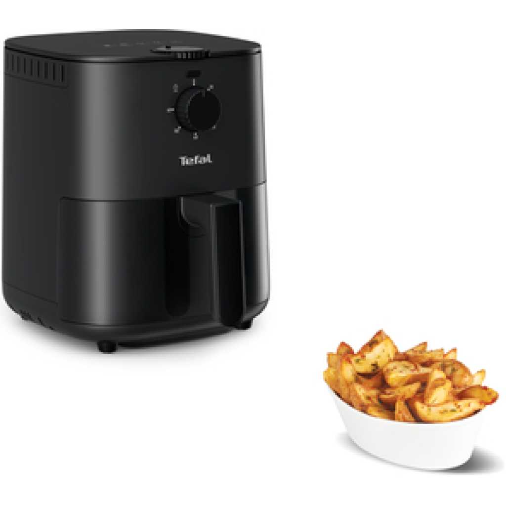 Tefal EasyFry 3.5-Litres Air Fryer EY130840; Essential Oil-Less Fryer - Black