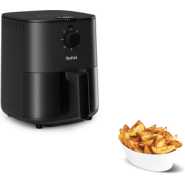Tefal EasyFry 3.5-Litres Air Fryer EY130840; Essential Oil-Less Fryer - Black