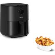 Tefal EasyFry 3.5-Litres Air Fryer EY130840; Essential Oil-Less Fryer, Roast, Fry, Boil & Bake - Black