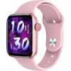 HW22 Pro - Smart Watch Series 6, Bluetooth Call Waterproof with Silicone Band and Full Touch Screen, 44MM, Pink