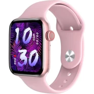 HW22 Pro Max - Smart Watch Series 7, Bluetooth Call Waterproof with Silicone Band and Full Touch Screen, 45MM, Pink