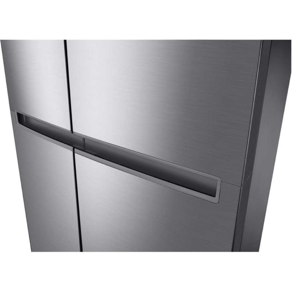 LG 649-Litres Fridge GC-B257JLYL 649(L) | Side by Side Refrigerator | Smart Inverter Compressor | Multi Air Flow | Smart Diagnosis™ - Inox