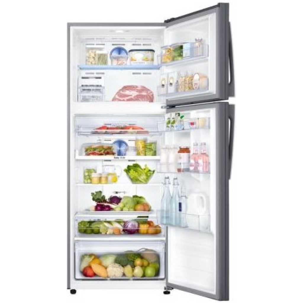 Samsung 560-Litres Fridge RT56K6341SL; Double Door Frost Free Refrigerator With Twin Cooling - Inox