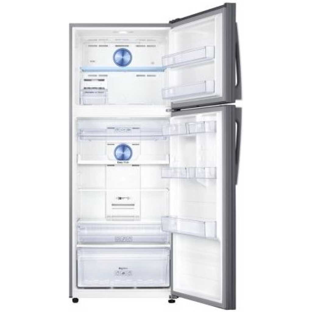 Samsung 560-Litres Fridge RT56K6341SL; Double Door Frost Free Refrigerator With Twin Cooling - Inox