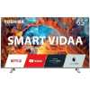 Toshiba 65-Inch 4K UHD Smart VIDAA LED TV; , With HDR & Dolby Atmos, Bluetooth, HDMI, Ethernet, USB, With Inbuilt Free To Air Decoder - Black