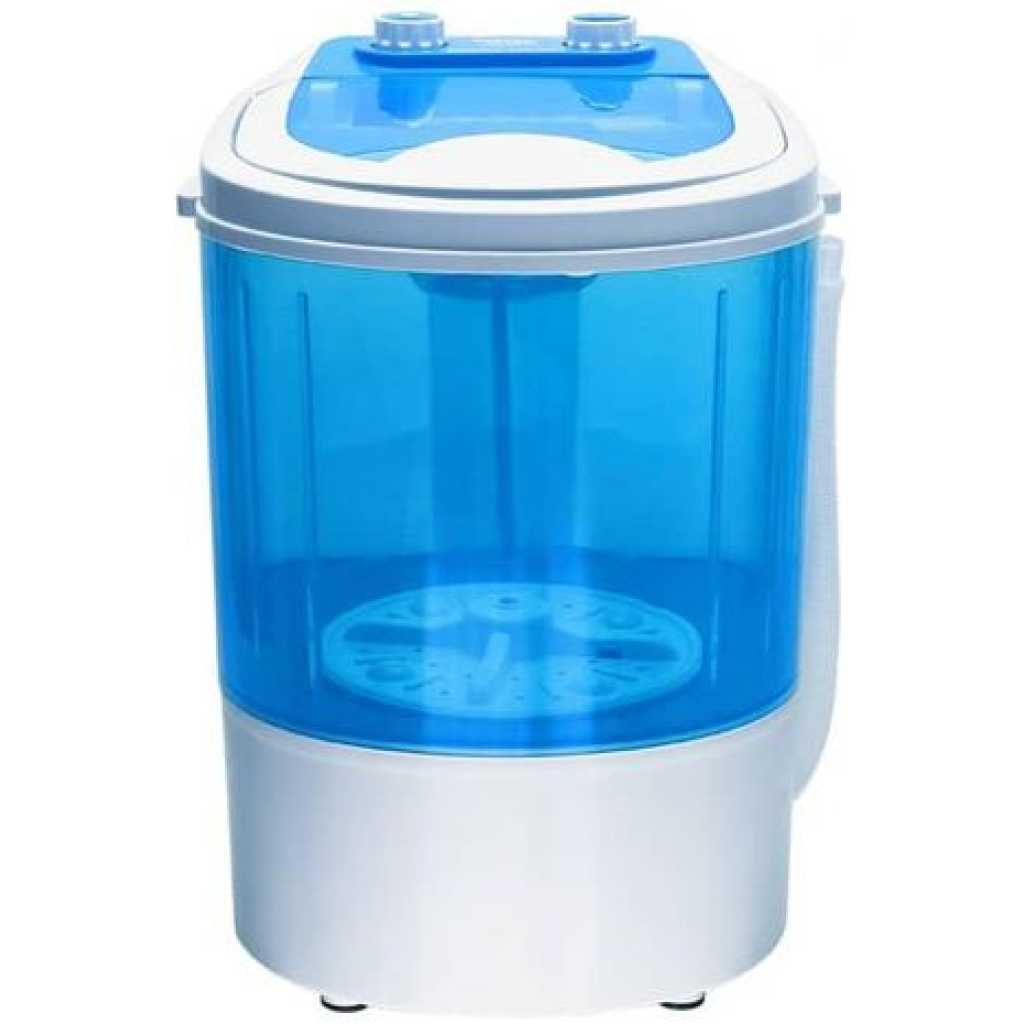 4.5Kg Portable Washing Mini Single Tube Laundry Machine,semi-Automatic Mini Washer - White