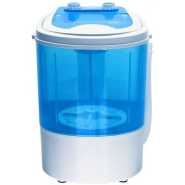 4.5Kg Portable Washing Mini Single Tube Laundry Machine,semi-Automatic Mini Washer - White