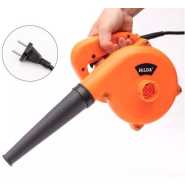 Electric Fun Computer Vacuum Cleaner Dust Air Blower Collector, Black, Orange